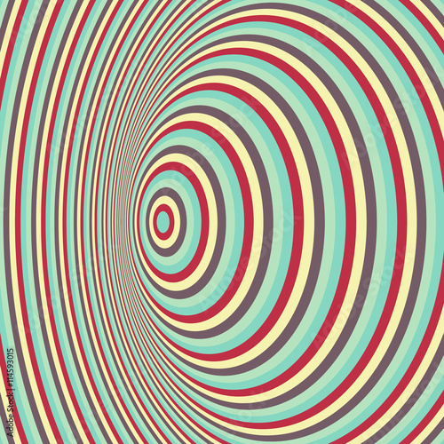 Abstract swirl background. Pattern with optical illusion. Vector illustration. 
