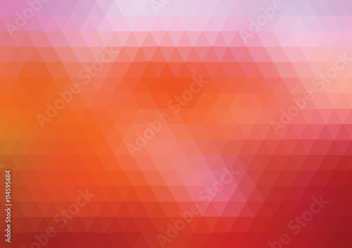 Vector triangular background low poly gradient