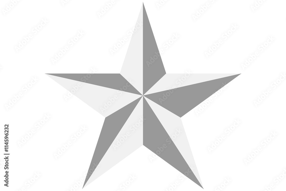 Obraz premium Grey star