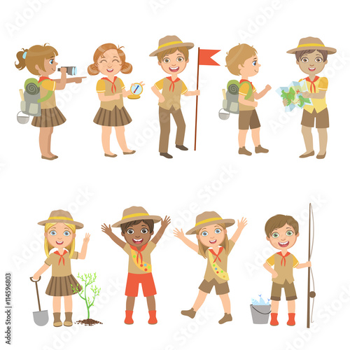Kids Scouts Camping Set