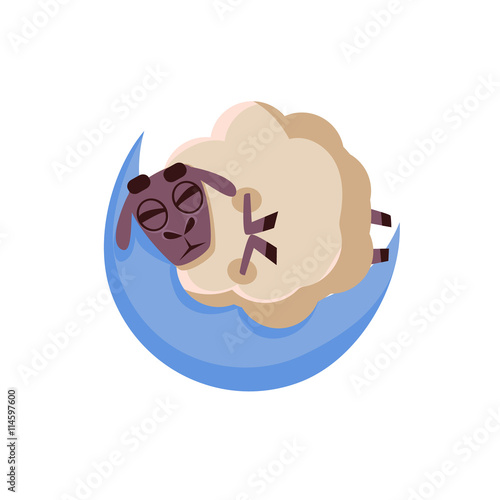 Sheep Sleeping On The Crescent
