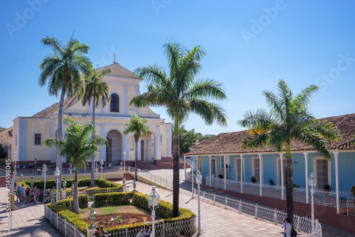Photography Plaza Mayor, Trinidad, Cuba