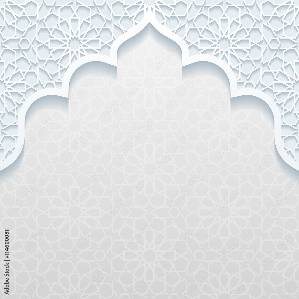 Obraz premium Abstract background with traditional ornament