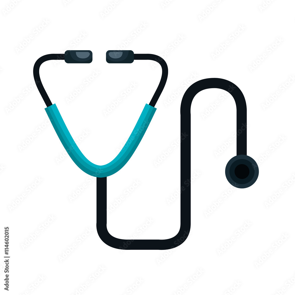medical stethoscope isolated icon design, vector illustration graphic medical stethoscope isolated icon design, vector illustration graphic