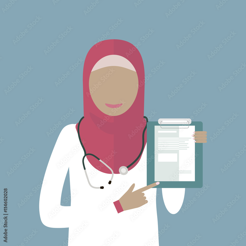 Arabic Woman Doctor