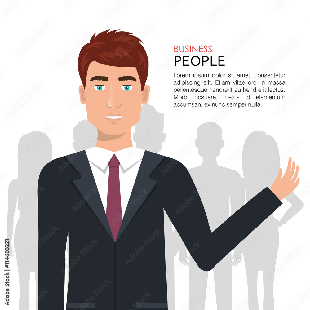 elegant businessman isolated icon design, vector illustration graphic elegant businessman isolated icon design, vector illustration graphic