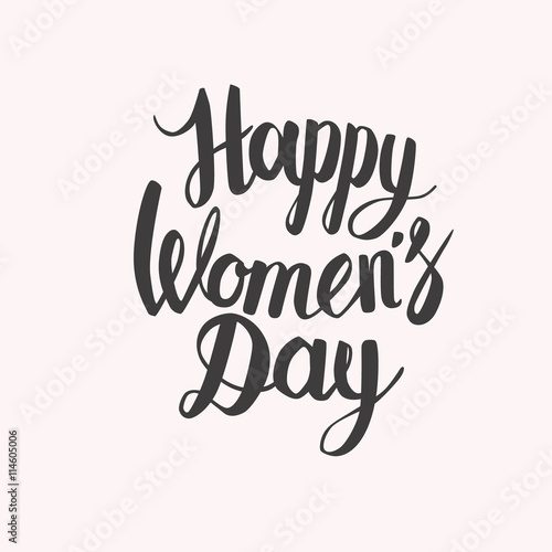 Happy Womens Day letterrring