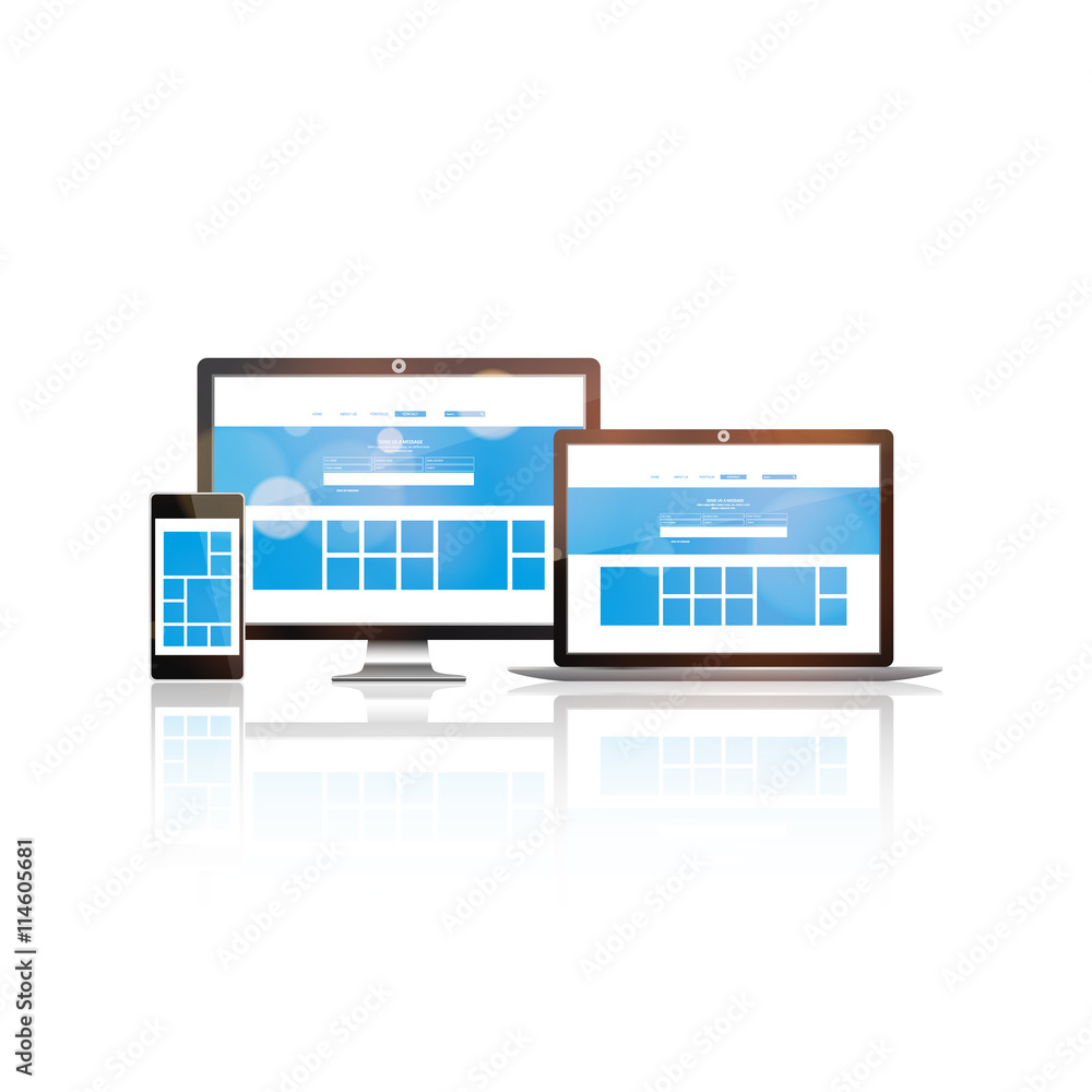 Vector set of Modern Digital devices,
Vector set of Modern Digital devices,