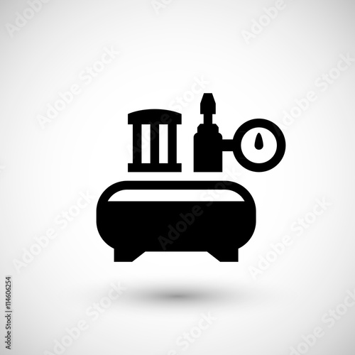 Air compressor icon