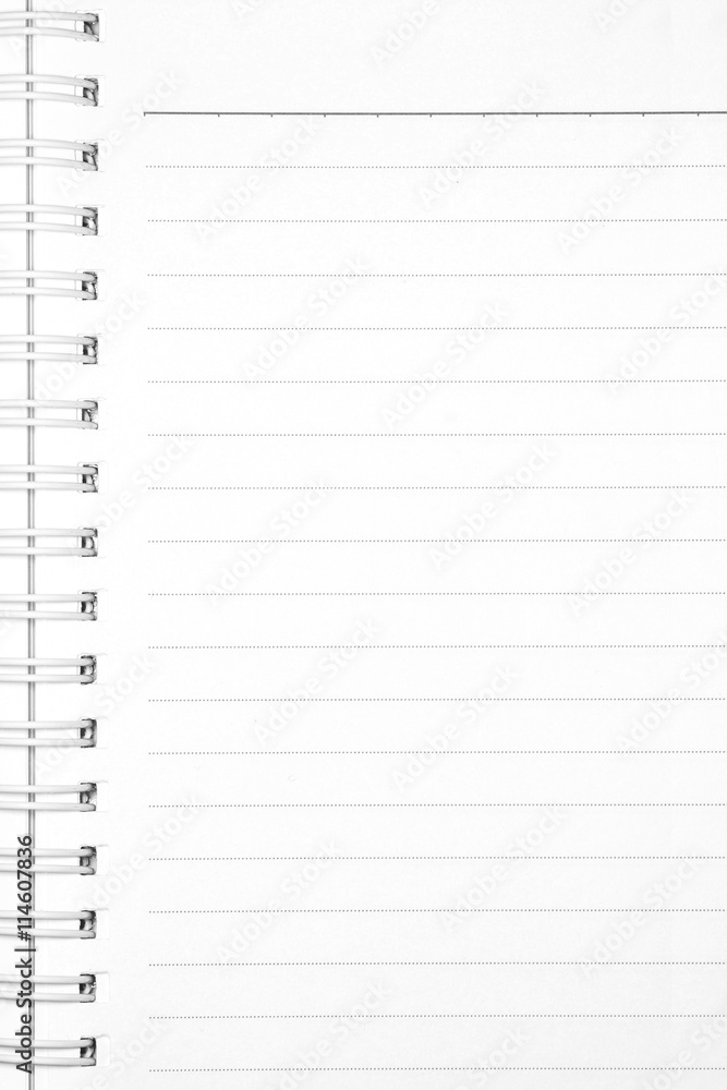 Blank Paper Notebook, Image & Photo (Free Trial)