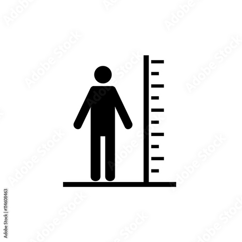Tall Man with Scale Icon