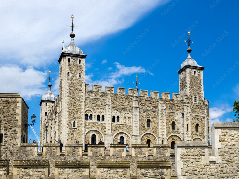 View of the Tower of London