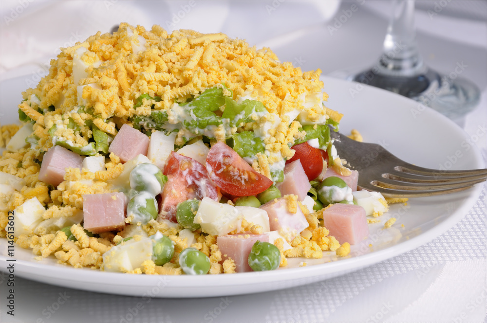 Many Ingredient salad Many Ingredient salad