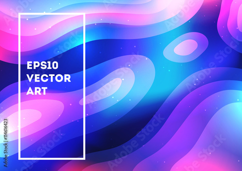 Abstract colorful background with transparent effect