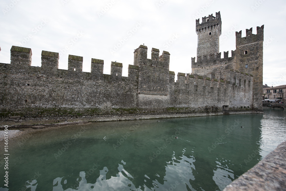 Sirmione lake of Garda