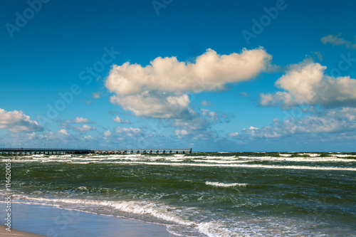 Baltic sea  Palanga  Lithuania