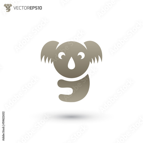 Canvas Print Koala Logo