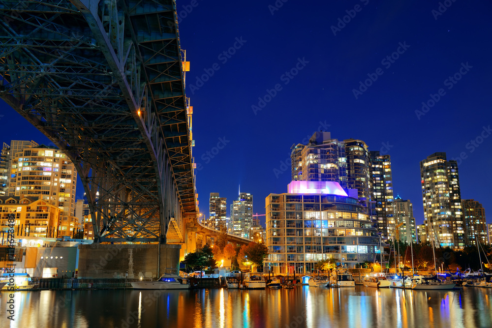 Fototapeta premium Vancouver False Creek