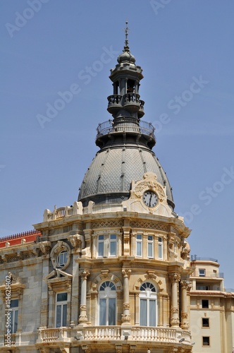 Detalle del Ayuntamiento de Cartagena