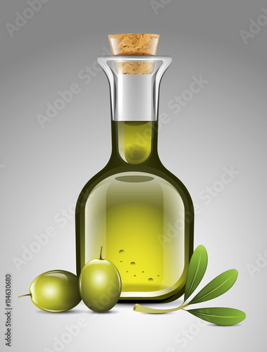 Olive bottle oil