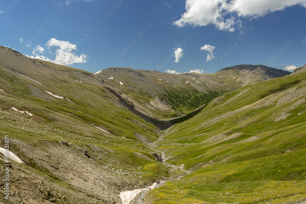 Fototapeta premium beautiful summer alpine valley
