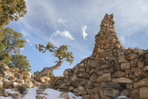 Stone Building Ruins