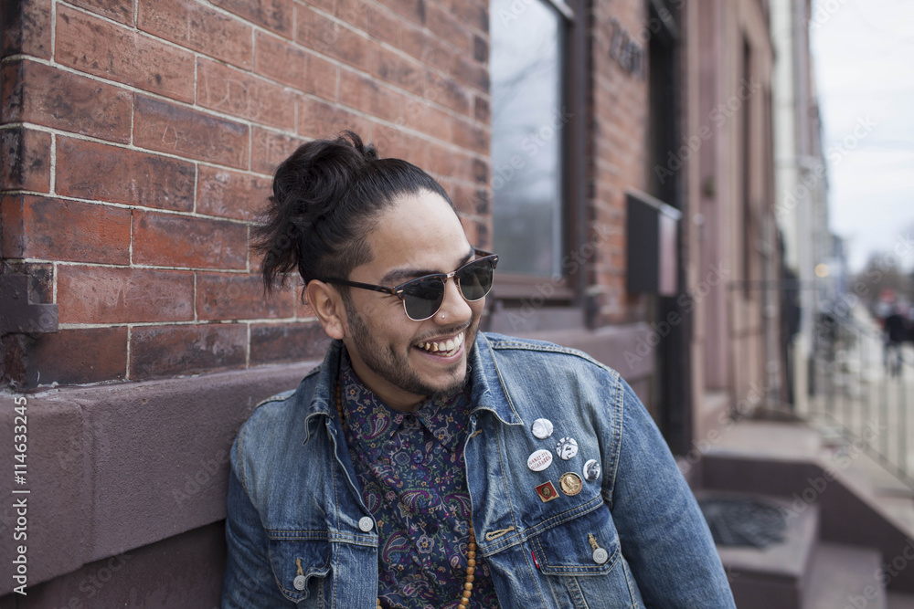 Portrait of a young man.