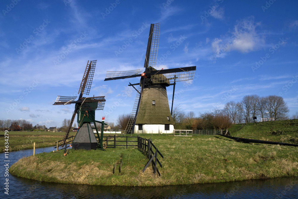 Vervoorne mill near Werkendam