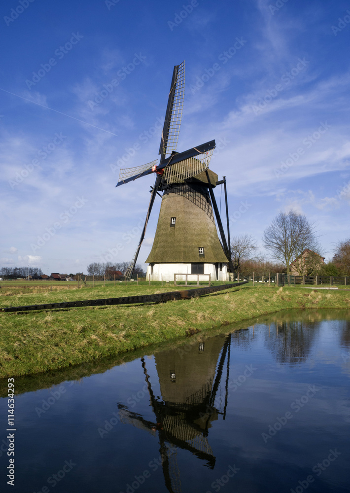 Vervoorne mill near Werkendam