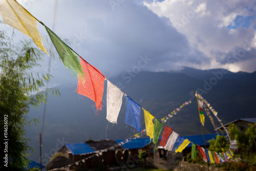Obraz na plátne prayer flags