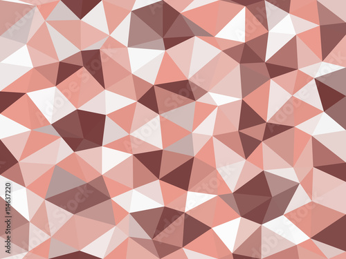 Colors low poly triangle style vector mosaic background