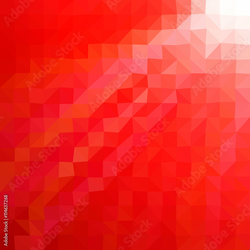 Star low poly triangle style vector mosaic background