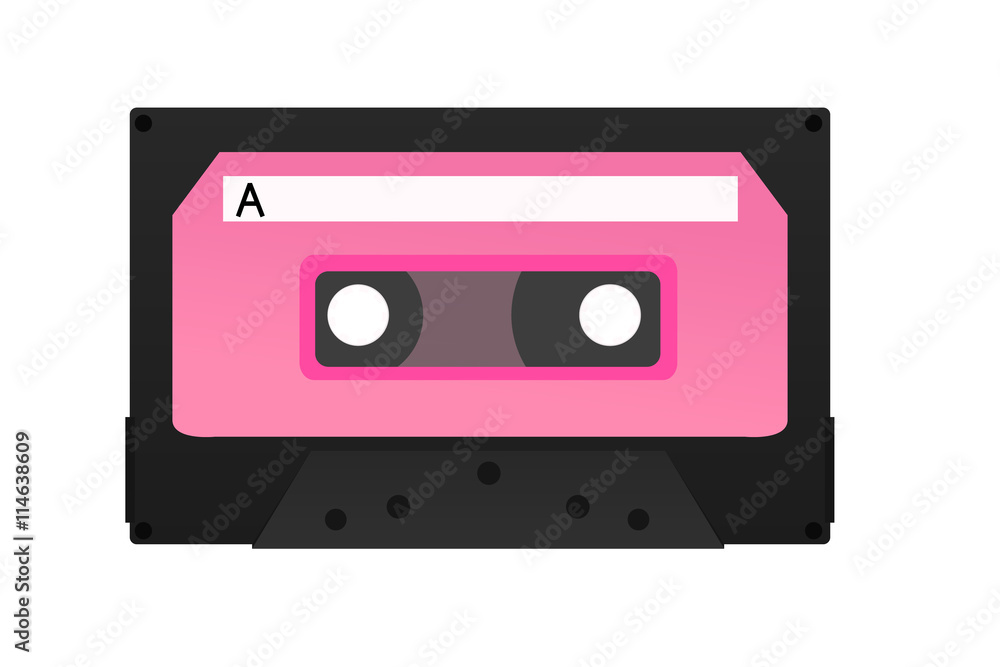 Fototapeta premium Single cassette tape