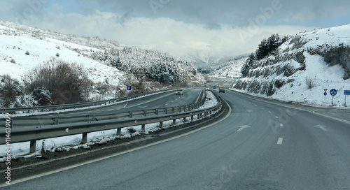 Road in winter day © georgidimitrov70