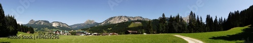  Panoramic Picture Of The Tyrolean Alps 