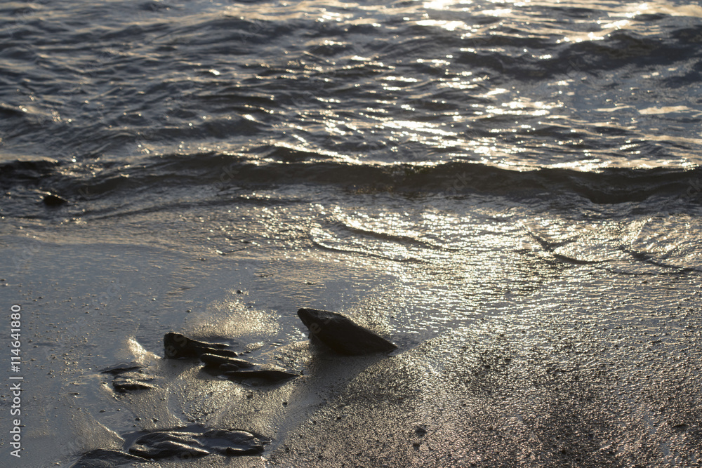 Fototapeta premium Galets sur la plage