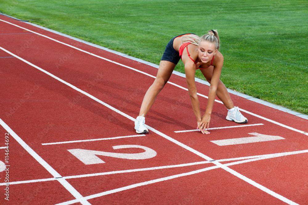 Sporty woman