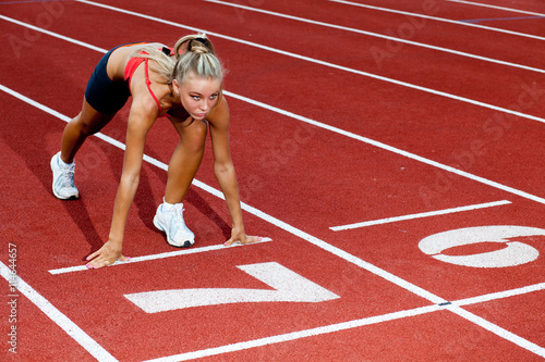 Sporty woman