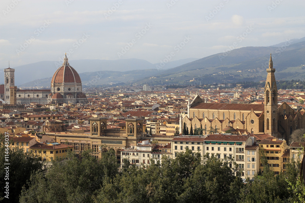 View on Florence, Italy