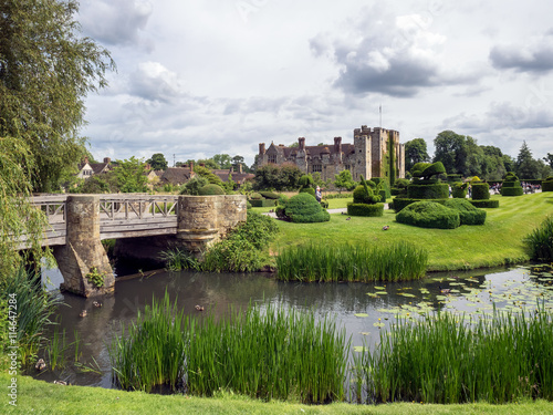 View of Hever Castle and Grounds in Hever Kent
