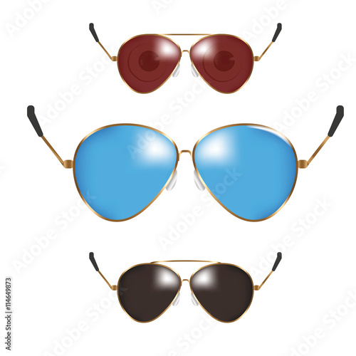 Classic men police sunglasses