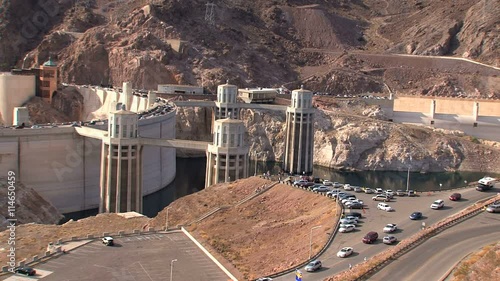 Hoover Dam southeast of Las Vegas                
