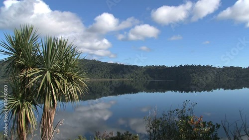 Lake lanthe in Southern Island, New-Zealand photo