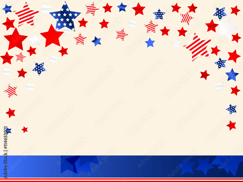 Fototapeta premium US patriotic background