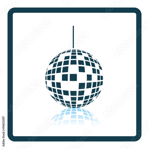 Party disco sphere icon