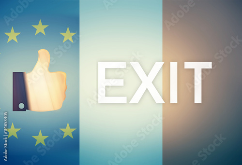Thumbs up Referendum Exit E...