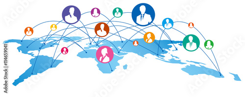 World map Social networking service Vector
