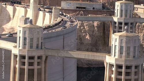 Hoover Dam southeast of Las Vegas                