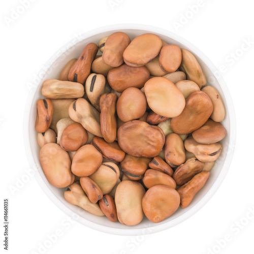 bowl of broad bean