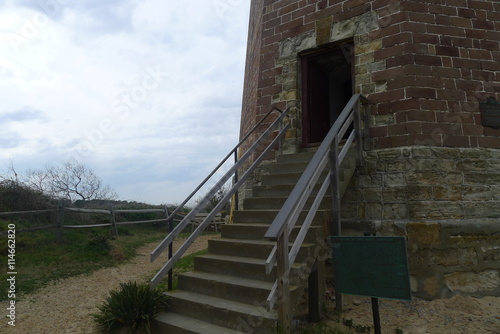 Entrance of the Cape Henry Lighthouse